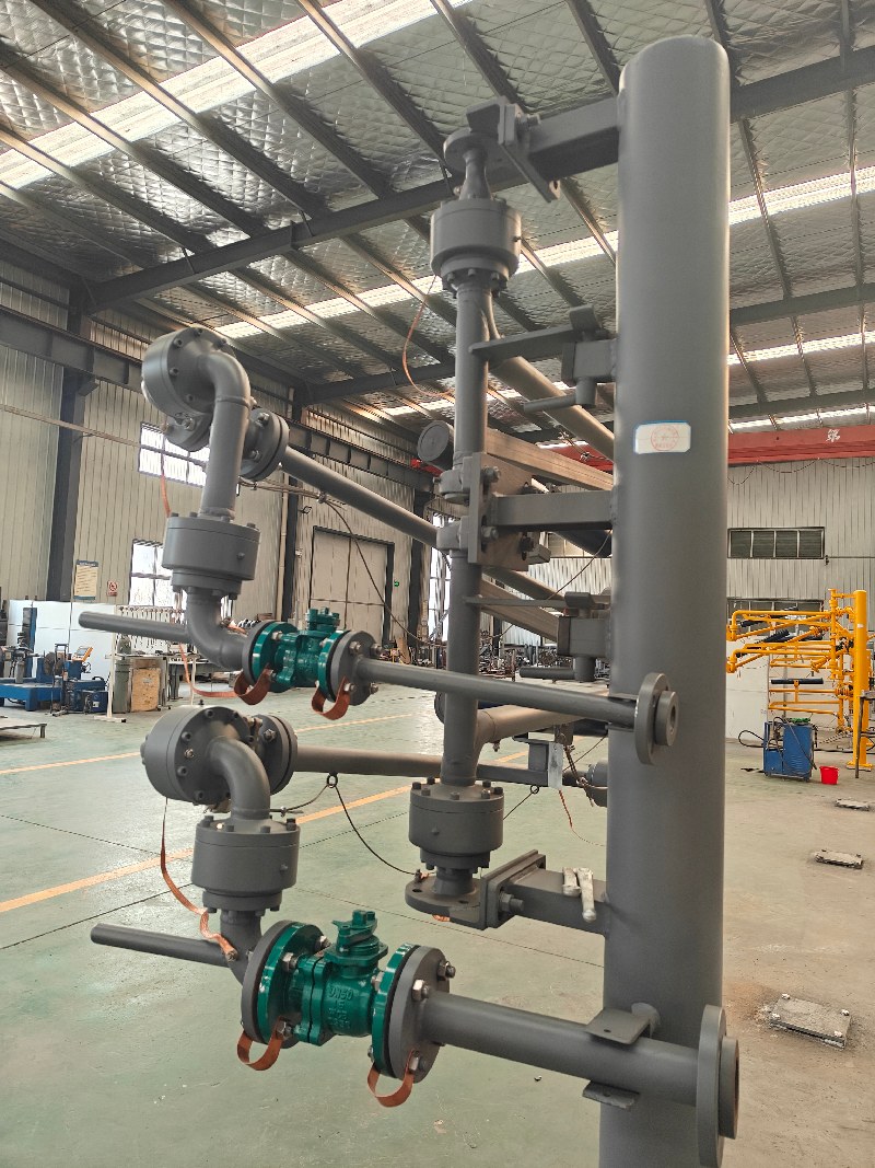 液氯、氫氟酸、無水氫氟酸等帶泄漏預(yù)警鶴管